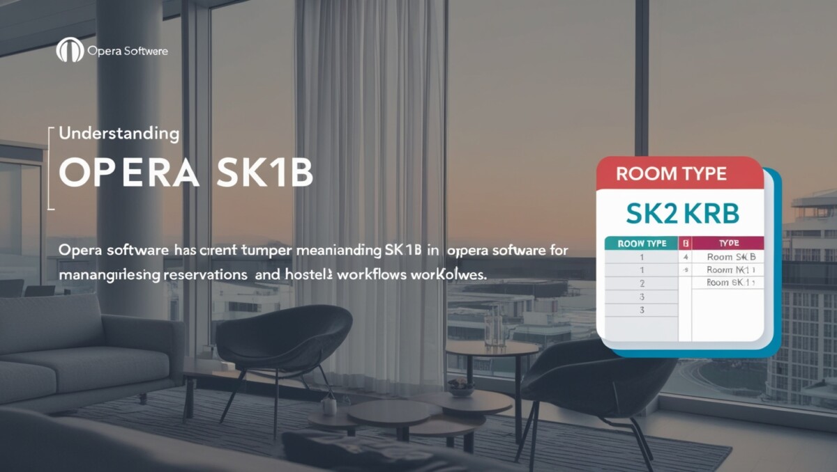 Room Type SK1B Meaning in Opera Software